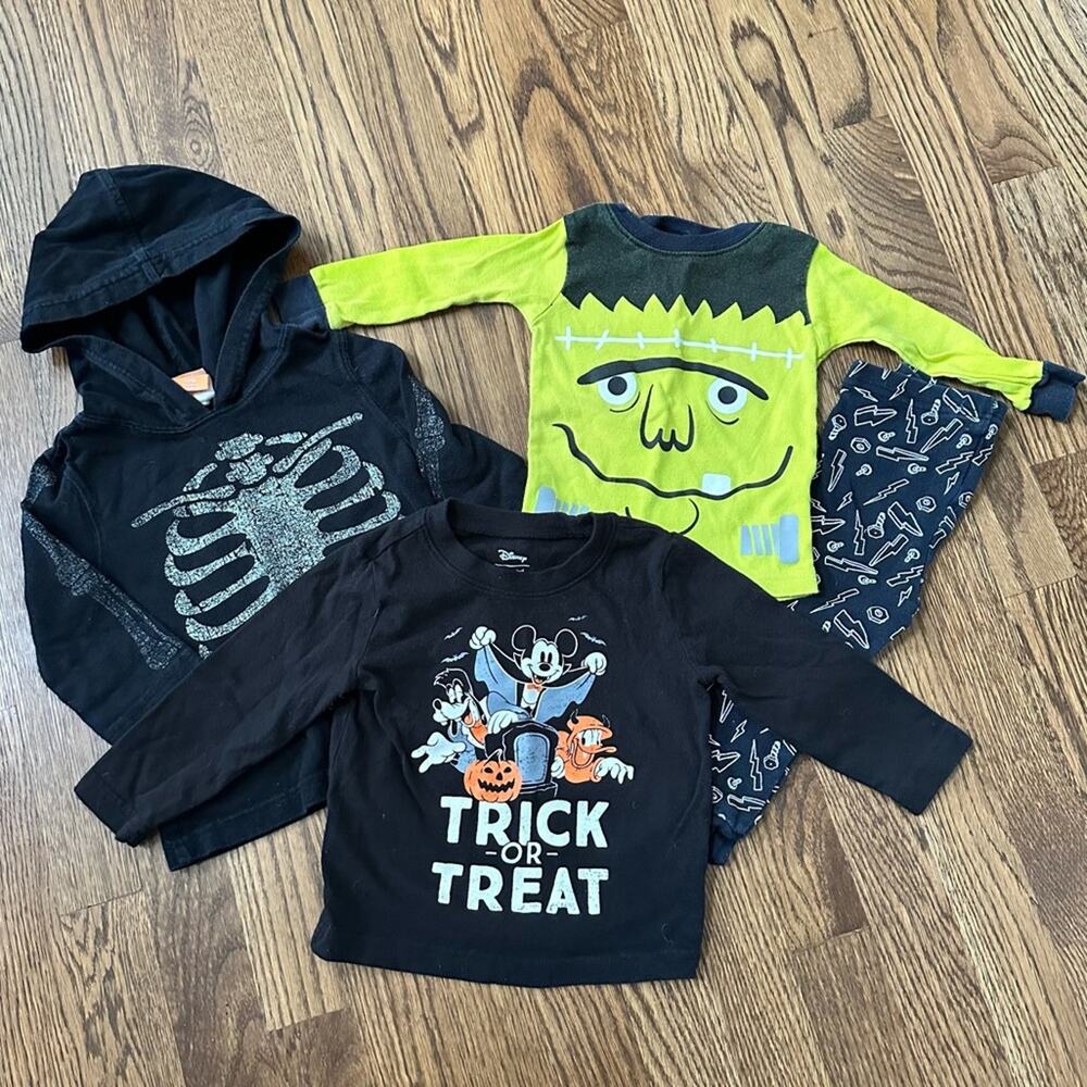 Halloween bundle, size 12M (4 pieces)